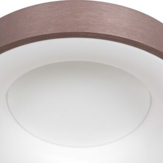 Steinhauer Ringlede 38 bronze Deckenleuchte LED