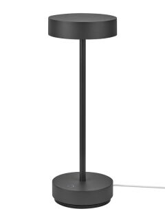 Moree Arnold S anthrazit Akku LED Tischleuchte