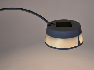 Moree Isa-Belle grau Steh- und Bogenleuchte Akku Solar LED