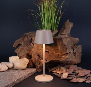 Villeroy & Boch Seoul Micro weiß Akku LED Tischleuchte Outdoor