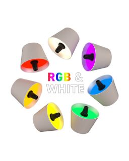 Sompex Top 2.0 sand RGB Akkuleuchte Flaschenaufsatz