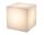 8 seasons design Leuchtwürfel Shining Cube Solar 33 cm grau