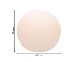 8 seasons design Shining Globe Solar 50 cm anthrazit Kugelleuchte