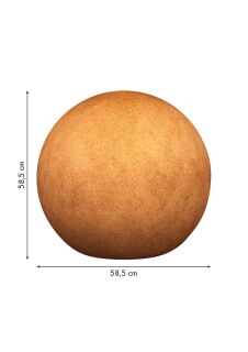 8 seasons design Shining Globe Solar 60 cm stone Kugelleuchte