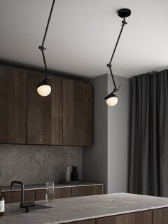 Nordlux Contina Wandleuchte schwarz G9