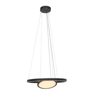 Steinhauer Ringlux 60 schwarz Pendelleuchte LED 42W + 24W