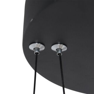 Steinhauer Ringlux 60 schwarz Pendelleuchte LED 42W + 24W