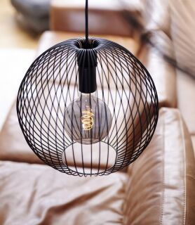 Nordlux Beroni 35 Pendelleuchte schwarz E27