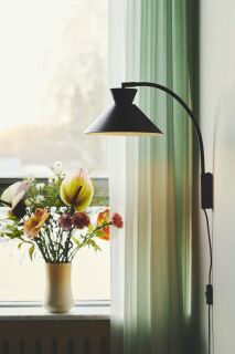 Nordlux Dial Wandleuchte schwarz E27