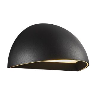 Nordlux Arcus Smart LED Wandleuchte schwarz