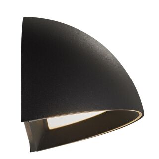 Nordlux Arcus Smart LED Wandleuchte schwarz