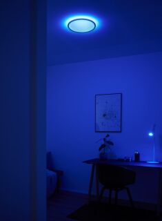 Nordlux Liva Smart Color Deckenleuchte weiß LED