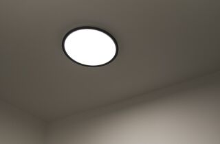 Nordlux Liva Smart Color Deckenleuchte schwarz LED