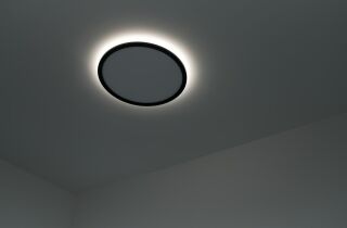 Nordlux Liva Smart Color Deckenleuchte schwarz LED