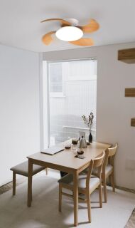 Mantra Aloha Deckenventilator LED holz dimmbar Fernbedienung