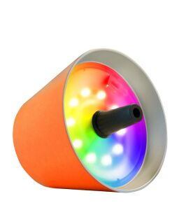 Sompex Top 2.0 orange RGB Akkuleuchte Flaschenaufsatz