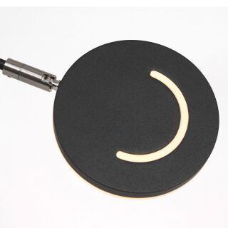 Steinhauer Soleil Wandleuchte schwarz LED