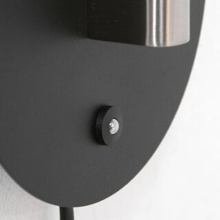 Steinhauer Soleil Wandleuchte schwarz LED