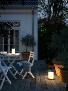 Nordlux Temple To-Go 35 messing Solar Akkuleuchte