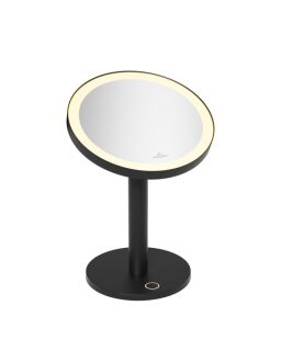 Villeroy & Boch Como Kosmetikspiegel Akku LED schwarz