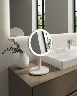 Villeroy & Boch Como Kosmetikspiegel Akku LED schwarz