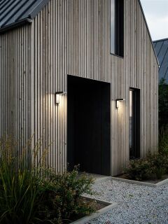 Nordlux Alya Wandleuchte Solar LED schwarz 5W IP44