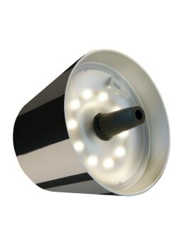 Sompex Top 2.0 space grau RGB Akkuleuchte Flaschenaufsatz