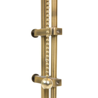 Steinhauer Ancilla Tischleuchte bronze gelb höhenverstellbar