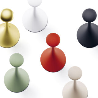 Sigor Nudrop nachtschwarz Akku-Tischleuchte