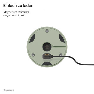 Sigor Nudrop salbeigrün Akku-Tischleuchte