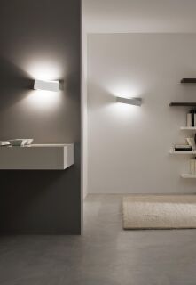 Linealight Wandleuchte Zig Zag  - aluminium schwarz