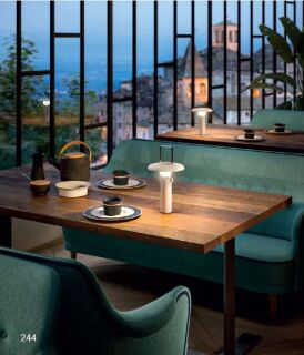 Linealight Camping Tischleuchte Akku schwarz