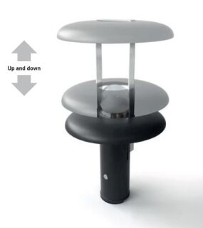 Linealight Camping Tischleuchte Akku schwarz