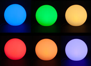 CleSie Leuchtkugel Clemens 40cm LED-RGB