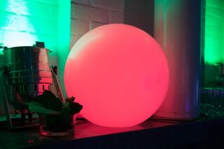 CleSie Leuchtkugel Clemens 40cm LED-RGB