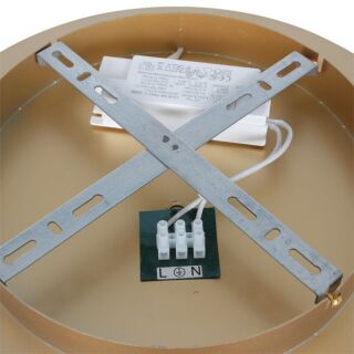 Steinhauer Ringlux Deckenleuchte goldfarben LED 20W