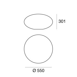 Linealight Oh! Smash Bodenleuchte Tischleuchte 55cm