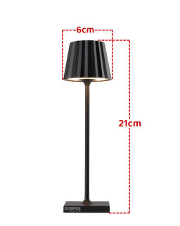 Sompex Troll Nano Akku LED Tischleuchte Outdoorleuchte rosegold