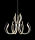 Mantra Versailles chrom LED Pendelleuchte 155W