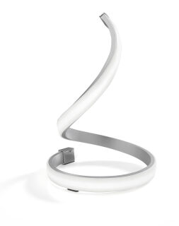 Mantra NUR PLATA CROMO LED Tischleuchte silber