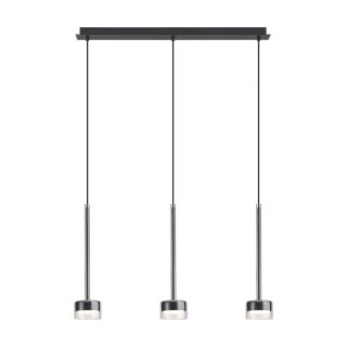 Mantra Tonic Pendelleuchte 3-flammig Transparent