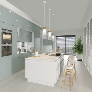 Mantra Nora Pendelleuchte Transparentglas 3-flammig