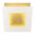 Mantra Dalia Wandleuchte LED weiß gold