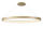 Mantra Niseko II Pendelleuchte LED gold 90cm