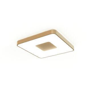 Mantra Coin Deckenleuchte LED mit Fernbedienung gold 54cm