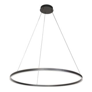 Steinhauer Ringlux Pendelleuchte LED schwarz 100cm