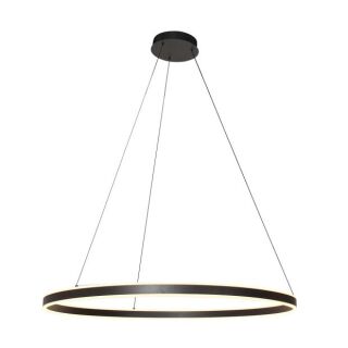 Steinhauer Ringlux Pendelleuchte LED schwarz 100cm
