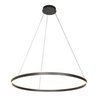 Steinhauer Ringlux Pendelleuchte LED schwarz 100cm