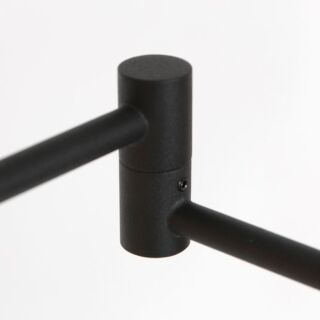 Steinhauer Soleil Akku LED Stehleuchte schwarz