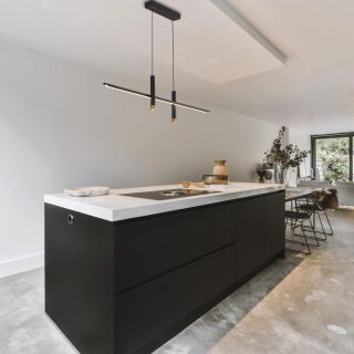 Mantra Esparta Pendelleuchte LED schwarz 30W